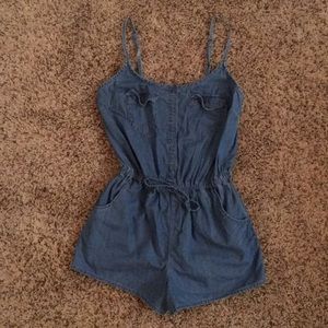 American Rag Jean Romper